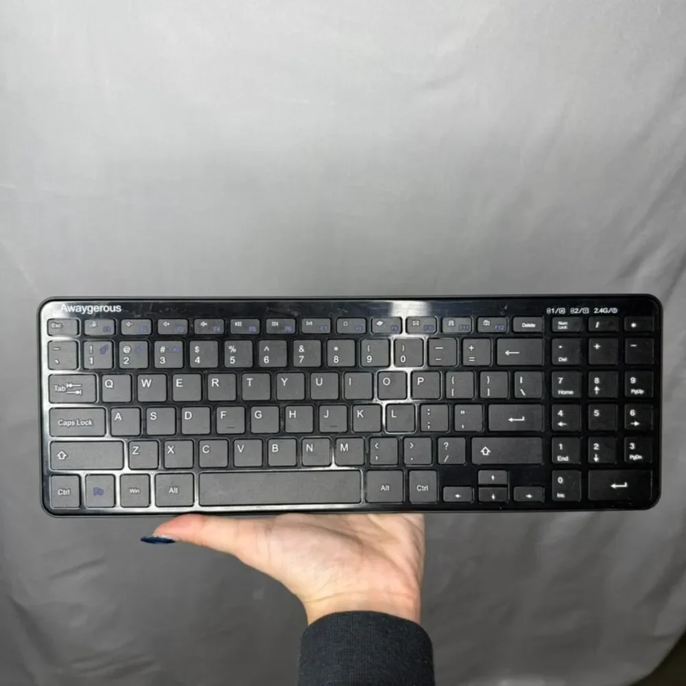 Wireless Keyboard, Black